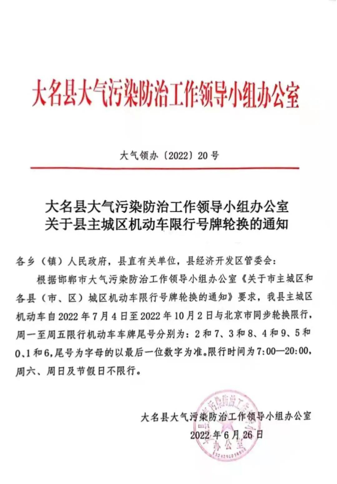 大名限号查询最新消息及其观点论述揭秘