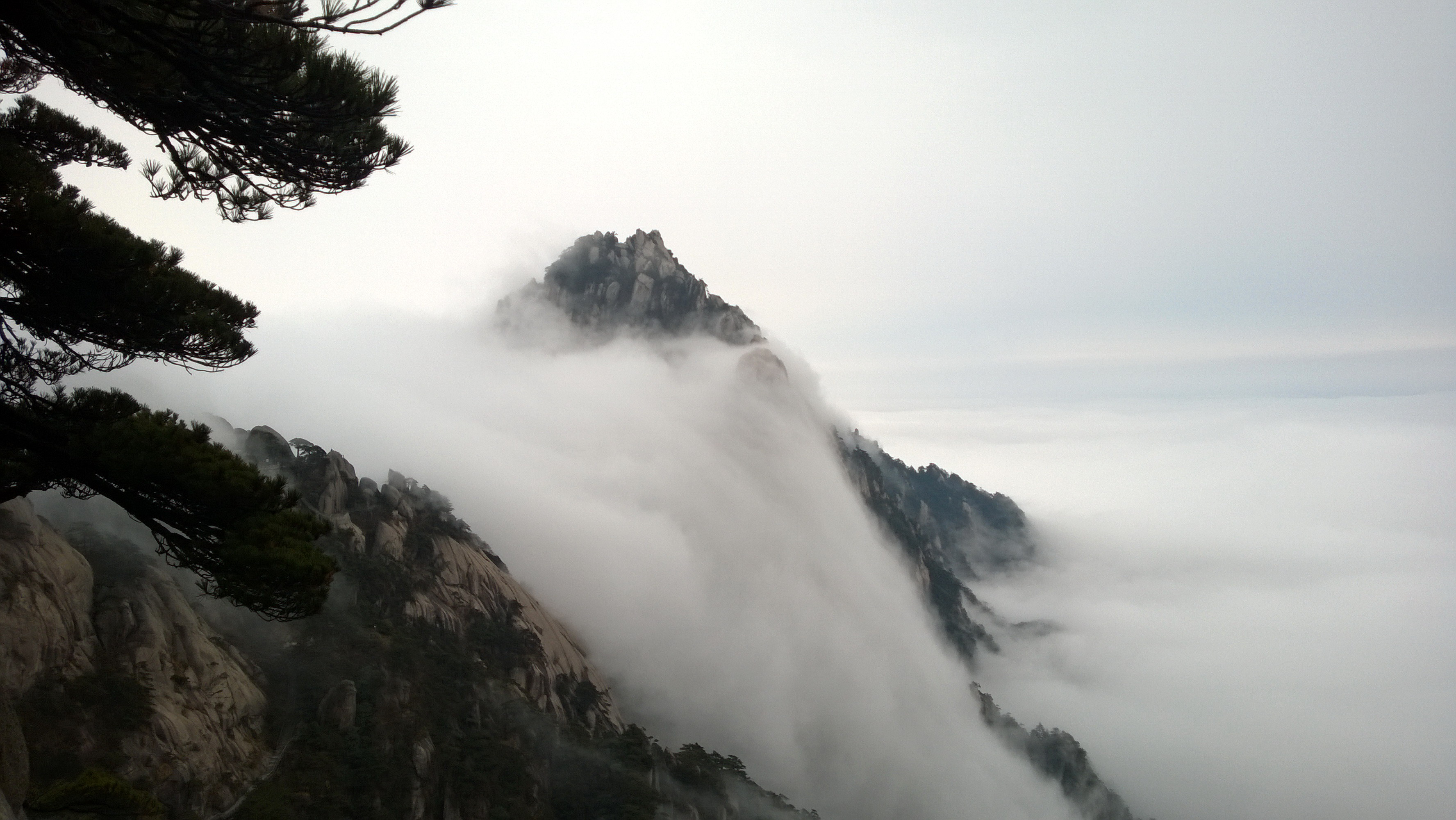 黄山最新云海，变幻美景与人生自信成就感的交织展现
